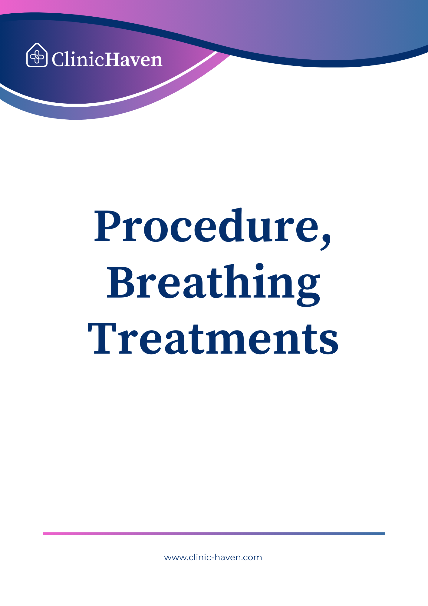 Procedure, Breathing Treatments
