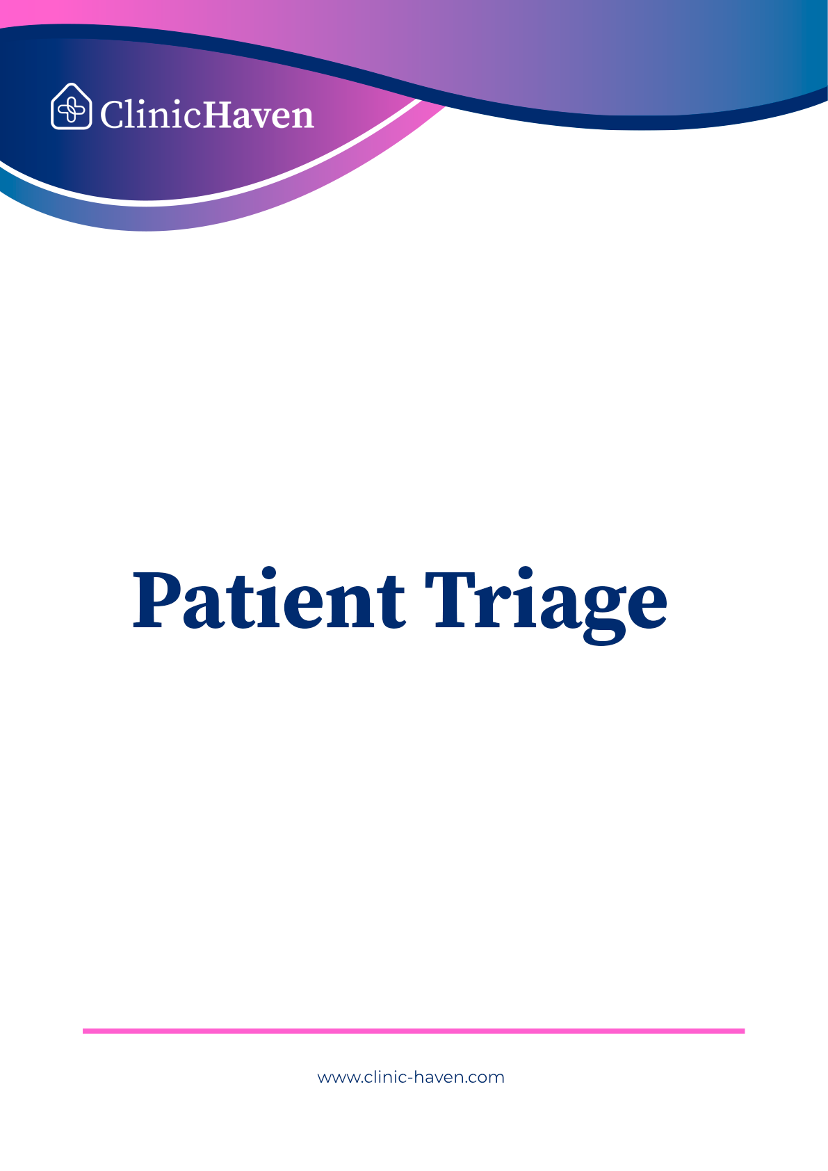 Patient Triage Policy